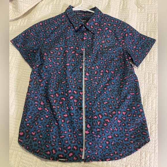 DHARCO TECH PARTY WOMENS SHIRT ANIMAL PRINT - Picture 2 of 3